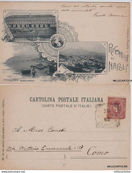 # NAPOLI: RICORDO DI NAPOLI  3 vedute...