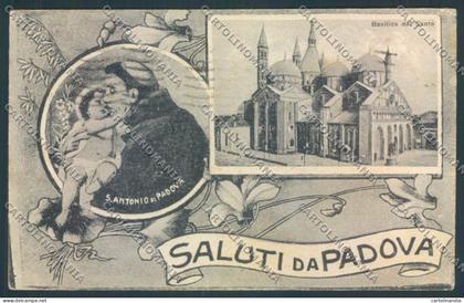 Padova Città Saluti da Antonio da Padova cartolina ZQ2101