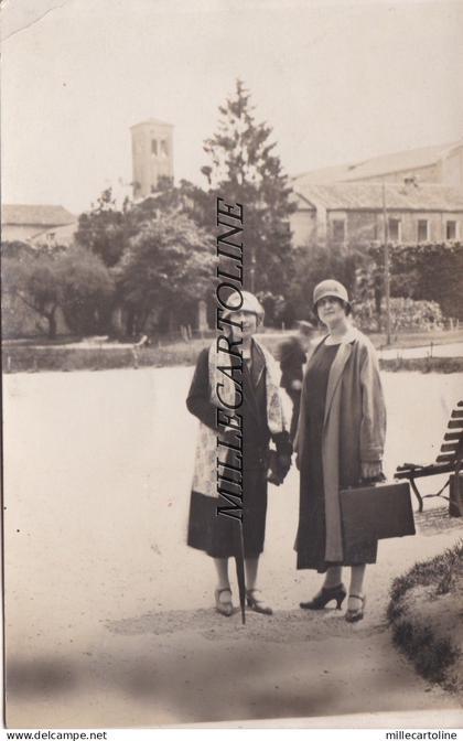 PADOVA Fotocartolina di Erminia in gita a Padova nel maggio 1926