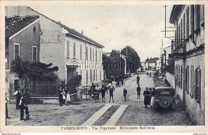 * CASSOLNOVO - Via Vigevano - Ristorante Bell'Aria 1937