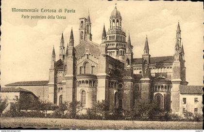 CPA Monumentale Certosa di Pavia