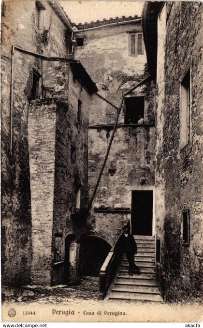 CPA PERUGIA Casa di PERUGIA ITALY (546819)
