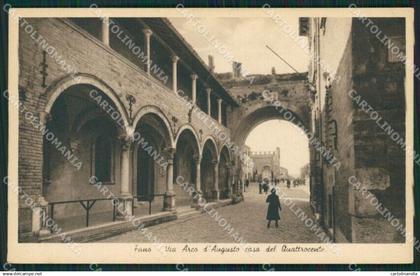 Pesaro Fano cartolina KV3462