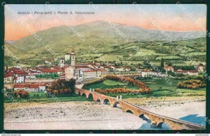 Piacenza Bobbio cartolina KVM1289