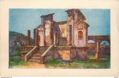 CPA Pompei Templo d'Iside