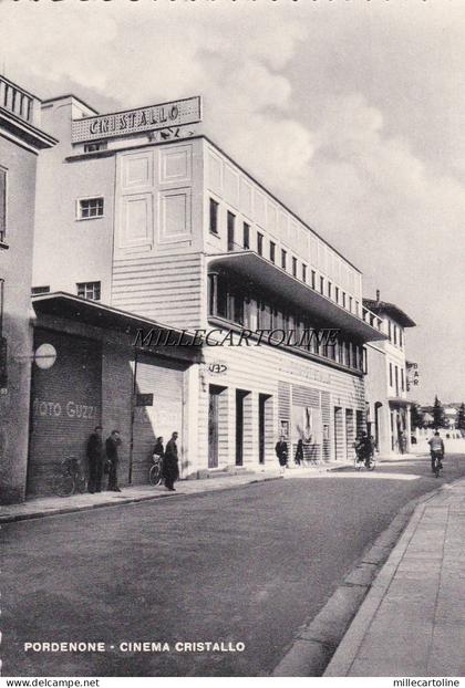 PORDENONE:  Cinema Cristallo   1958