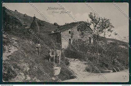 Prato Montepiano cartolina QQ1708