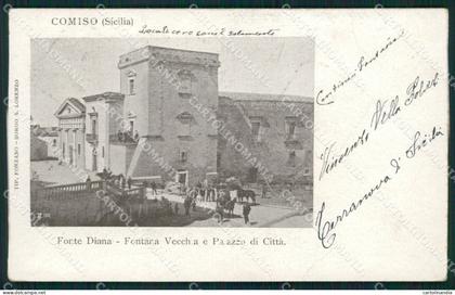 Ragusa Comiso cartolina XB3478