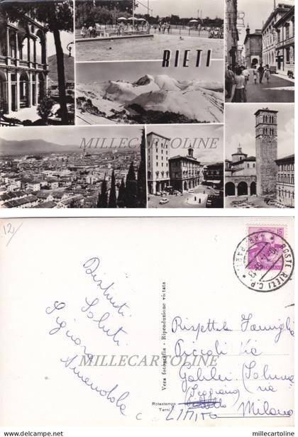 RIETI:  7 vedute   1963
