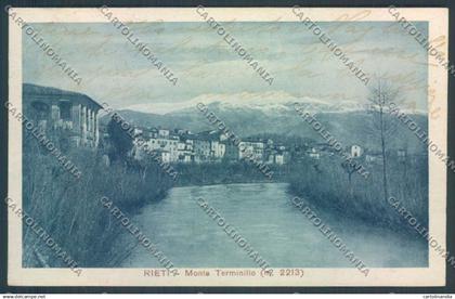 Rieti Città cartolina ZB7111