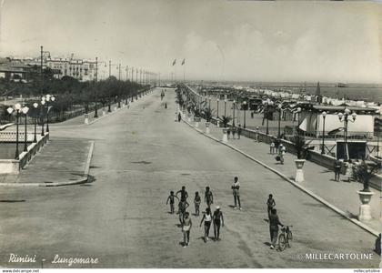 RIMINI - Lungomare 1938