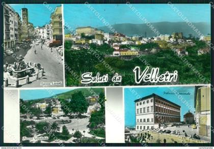 Roma Velletri Saluti da Foto FG cartolina ZK5893