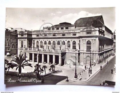 Cartolina Roma - Teatro dell' Opera 1960