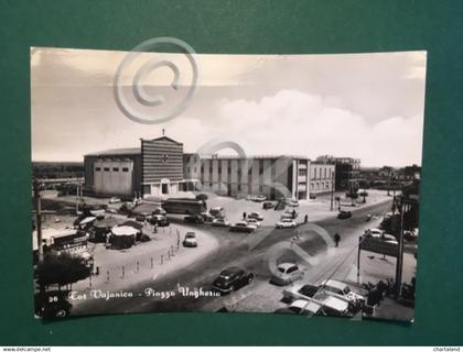 Cartolina TorVaianica - Piazza Ungheria - 1960