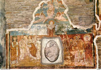 CPM Roma basilica inferiore di s clemente ascensione di cristo o assunzione di maria IX sec