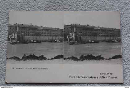 G99, Rome, l'ancien port sur le Tibre, Italie