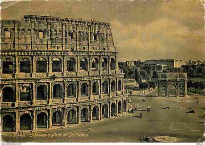 Italie - Roma - Colisée et l'Arc de Constant - CPM - Voir Scans Recto-Verso