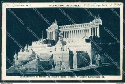 Roma Città Altare della Patria cartolina XB4931