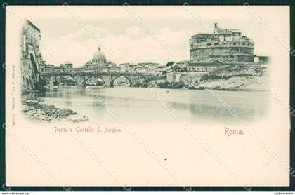 Roma Città Castel Sant'Angelo Stengel 11008 postcard cartolina KS7008