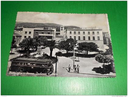 Cartolina Battipaglia - Piazza Duchessa d' Aosta 1953