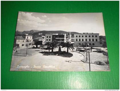 Cartolina Battipaglia - Piazza Repubblica 1953