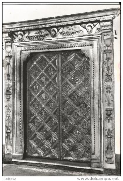CPSM - Salerno - Certosa di Padula  - Porta della Chiesa in Cedro del Libano