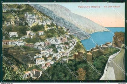 Salerno Positano cartolina KV3372