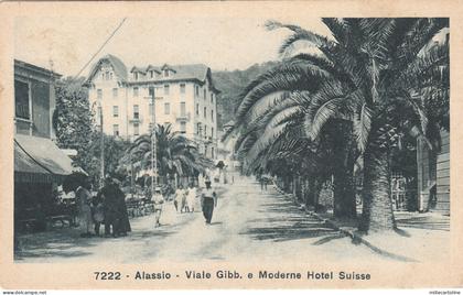 * ALASSIO - Viale Gibb e Moderne Hotel Suisse - Diena