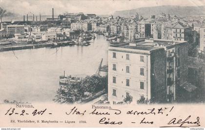 * SAVONA - Panorama 1901