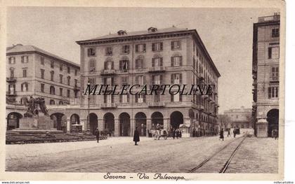 SAVONA:  Via Paleocapa