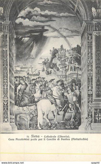 CPA Siena Cattedrale (Cibreria) Enea Piccolomini Porte Per il Concilio di Basilea