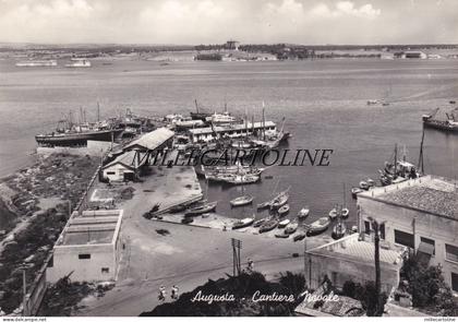 AUGUSTA: Cantiere navale     1957