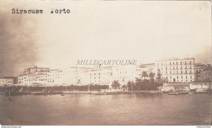 SIRACUSA - Porto - Fotocartolina privata