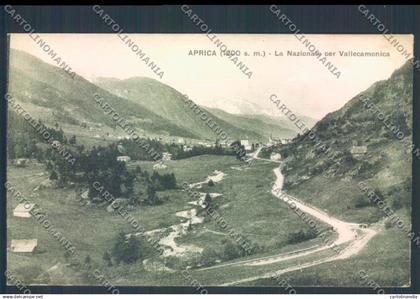 Sondrio Aprica cartolina LQ5308