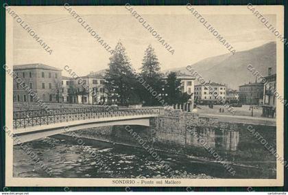 Sondrio città cartolina QQ7386