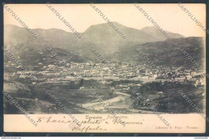 Teramo Città cartolina ZB3305