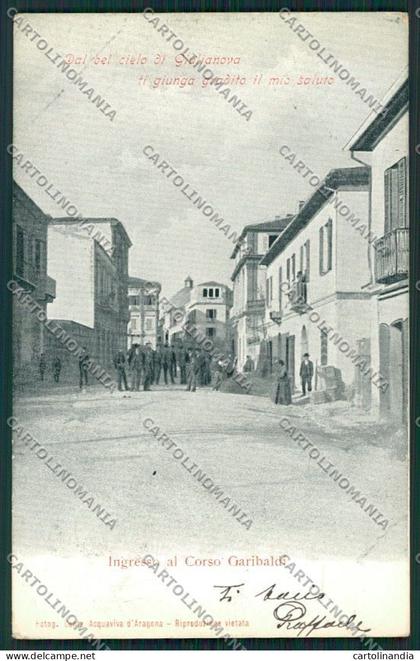 Teramo Giulianova cartolina QQ4301