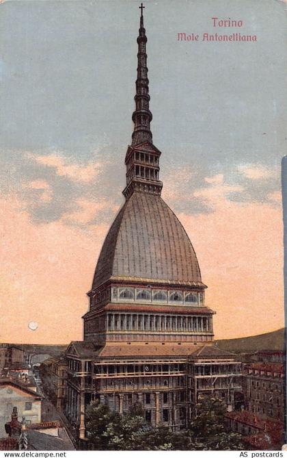 B377 Italy Turin Torino Mole Antonelliana vintage postcard