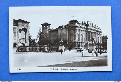 Cartolina Torino - Palazzo Madama - 1920 ca.