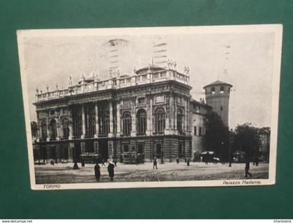Cartolina Torino - Palazzo Madama - 1934