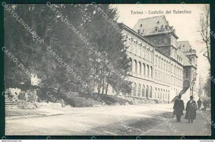 Torino Città Castello del Valentino cartolina MZ5518
