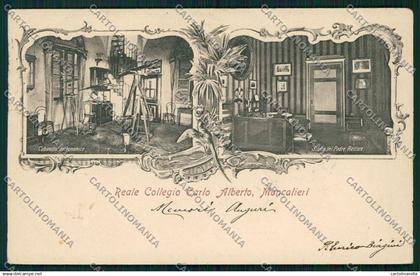 Torino Moncalieri RIPARATA cartolina QK1618