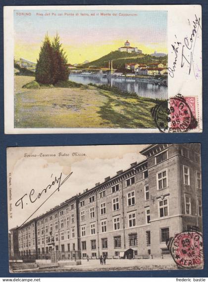 TORINO - 2 cartes
