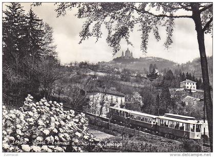 Torino - Sassi - Tramvia a dentiera di Superga FG VG 1962