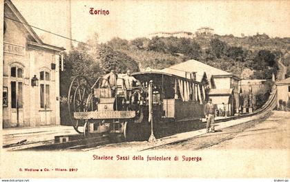 TORINO CITTÀ - MODIANO - Stazione Sassi e Funicolare di Superga - NV - #164
