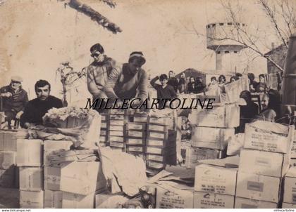 SELINUNTE: foto privata - gli aiuti dopo il terremoto del Belice
