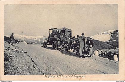 VAL LAGARINA Vallagarina (Trentino-Alto Adige) Trattrice Fiat - Prima Guerra Mondiale