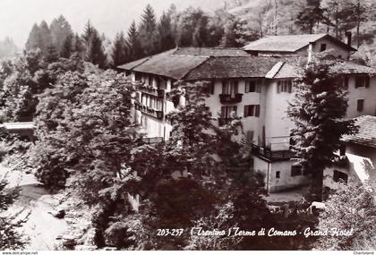 Cartolina - Trentino - Terme di Comano - Grand Hotel - 1966