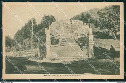 Trento Bondo Cimitero di Guerra cartolina RT3395