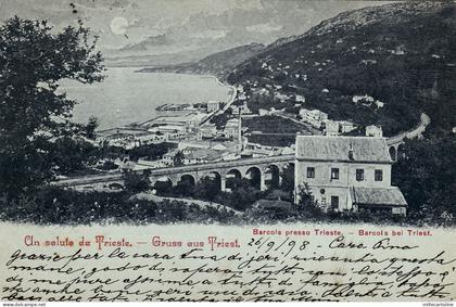 #TRIESTE-BARCOLA  -  BARCOLA BEI TRIEST-  GRUSS.. - 1898